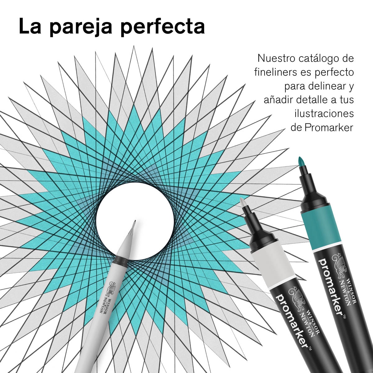 Set 6 Rotuladores Neon Marker Winsor&Newton 8