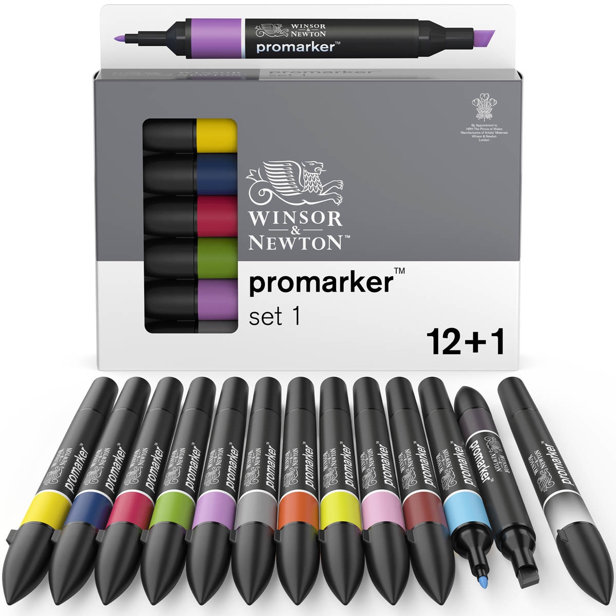 Set 12 Rotuladores Promarker Winsor&Newton 1