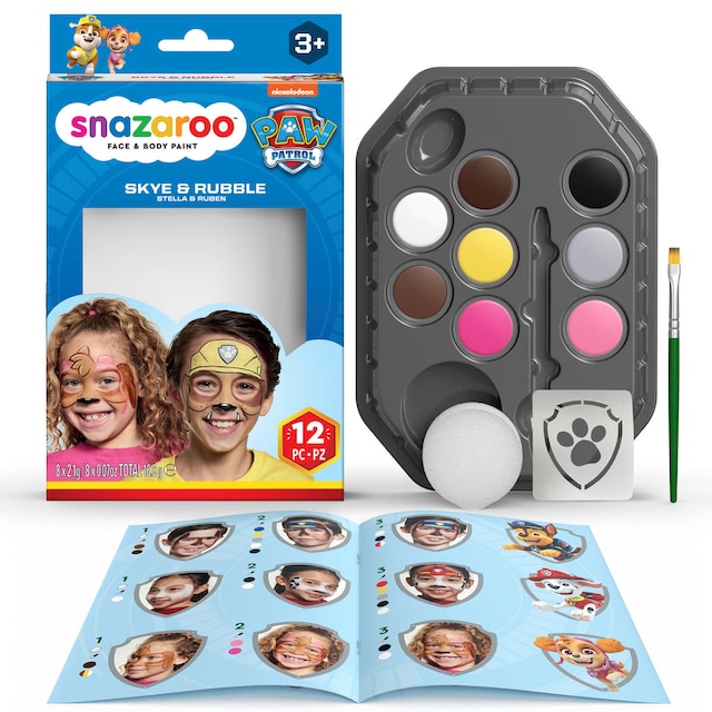 Imagen 0 de Set maquillaje Paw Patrol Skye&Rubble Snazaroo