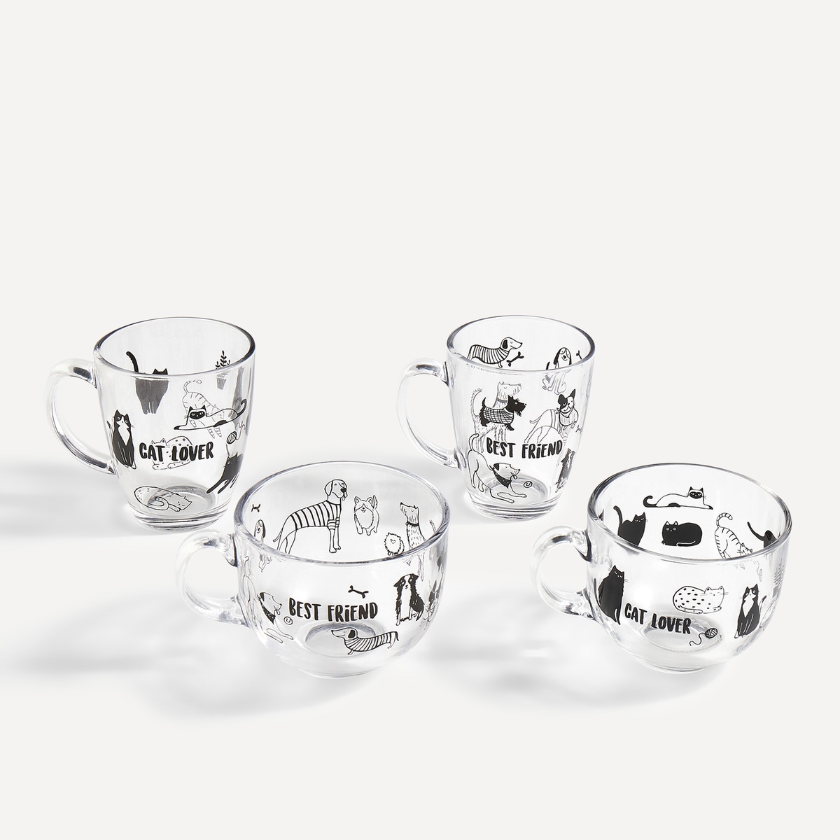 Tazón gatos Mascotas Basics El Corte Inglés Transparente-3