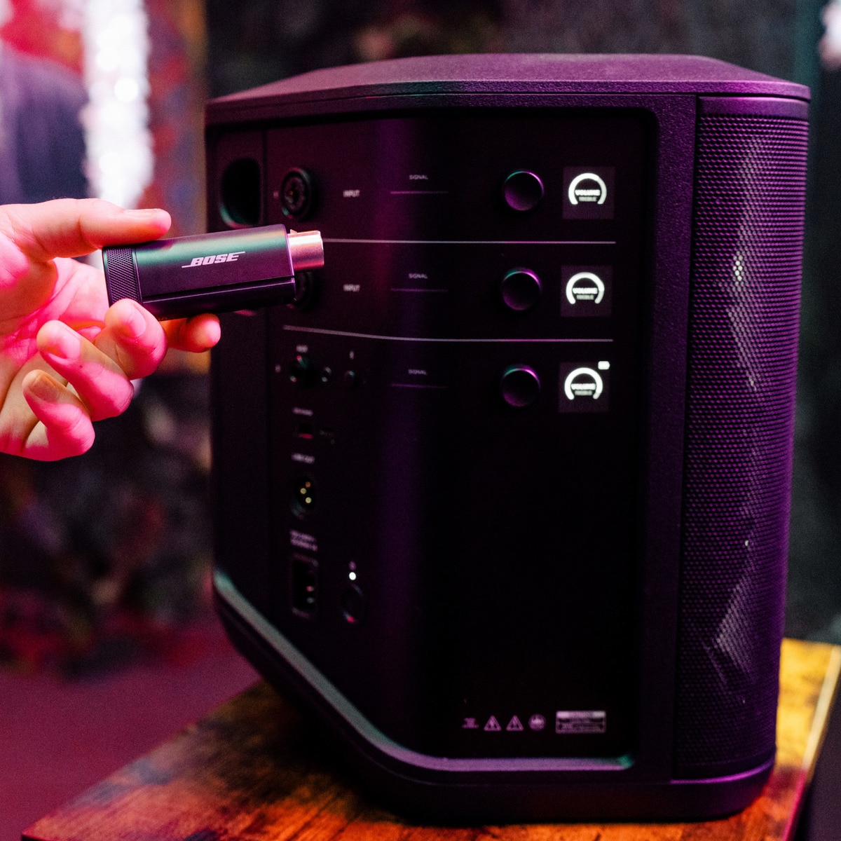 Transmisor inalámbrico de micro/línea - XLR para altavoz Bose S1 Pro+ Negro-2