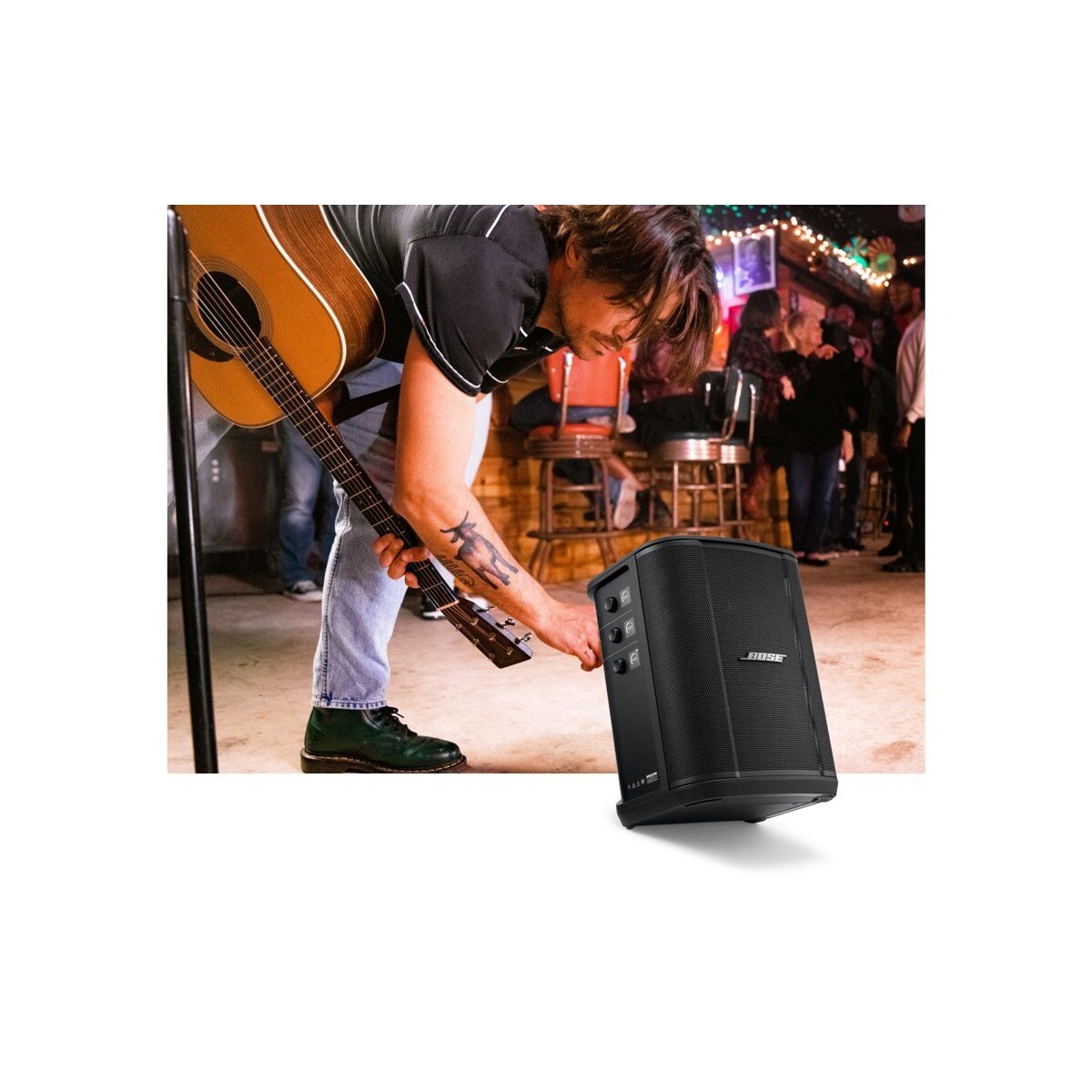 Altavoz portátil profesional Bose S1 Pro+ Wireless PA System Negro-8