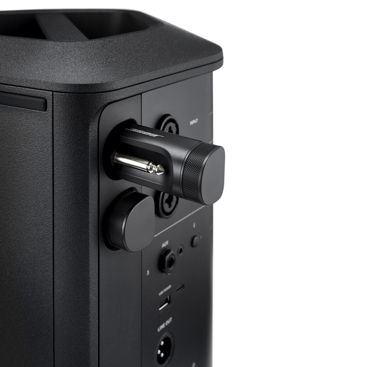 Transmisor inalámbrico de instrumento de 1/4" para altavoz Bose S1 Pro+ Negro-4