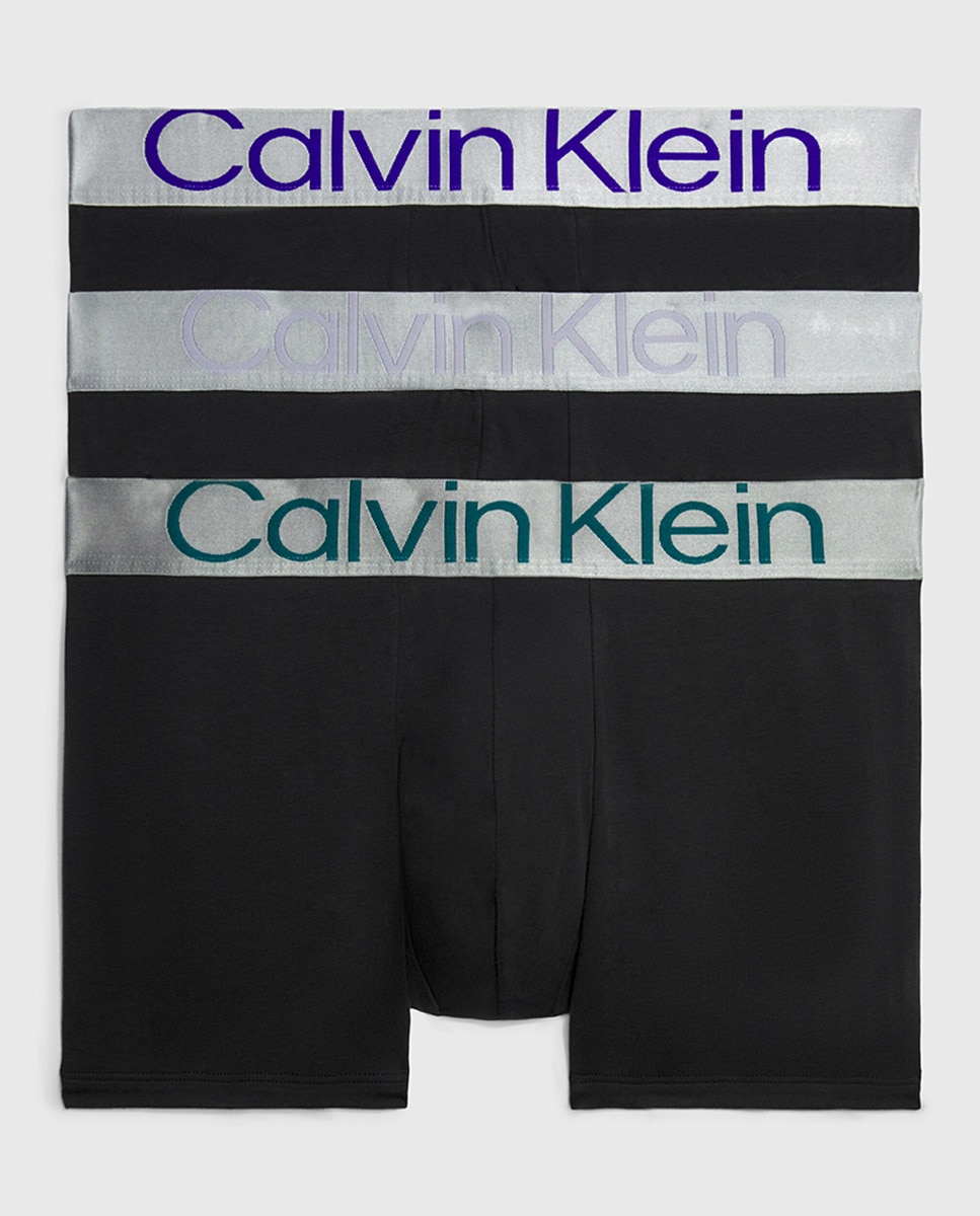 Lot de 3 boxers unis