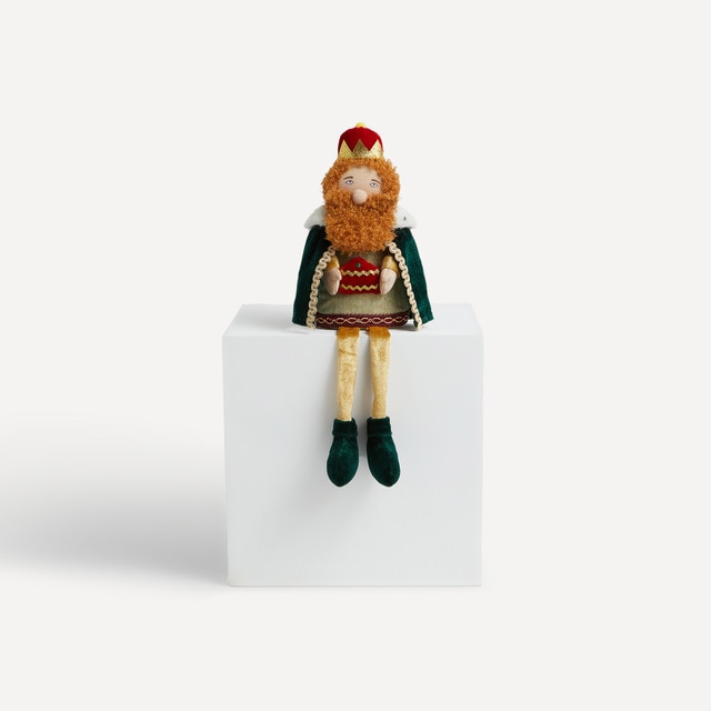 Imagen 0 de Muñeco Rey Mago Gaspar con piernas colgantes Navidad El Corte Inglés