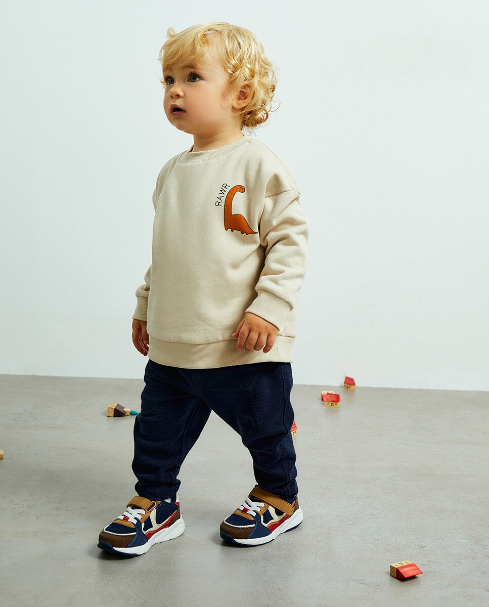 Pantalon poche kangourou