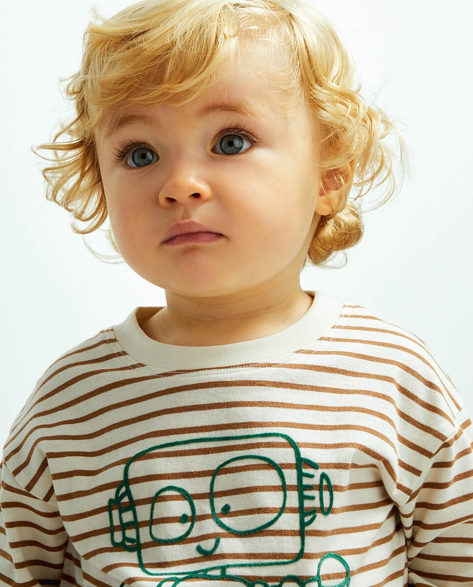 Tshirt à motif motif