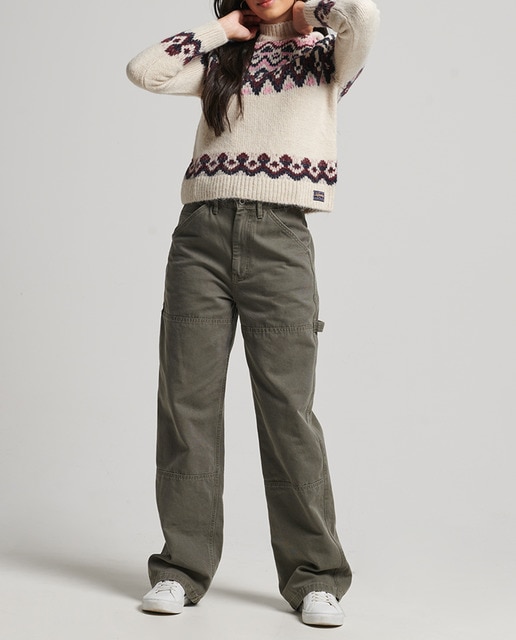 Imagen 0 de Jersey de mujer Vintage Slouchy Fairisle