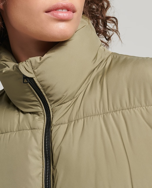 Imagen 0 de Chaleco de mujer Studios Longline Quilted