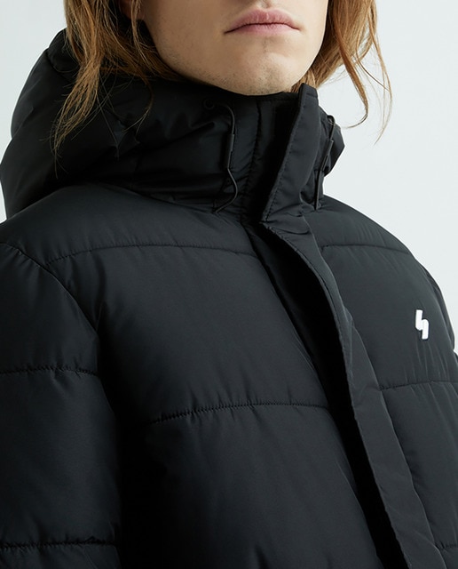Imagen 0 de Abrigo de hombre Code Sl Hooded Longline Puffer
