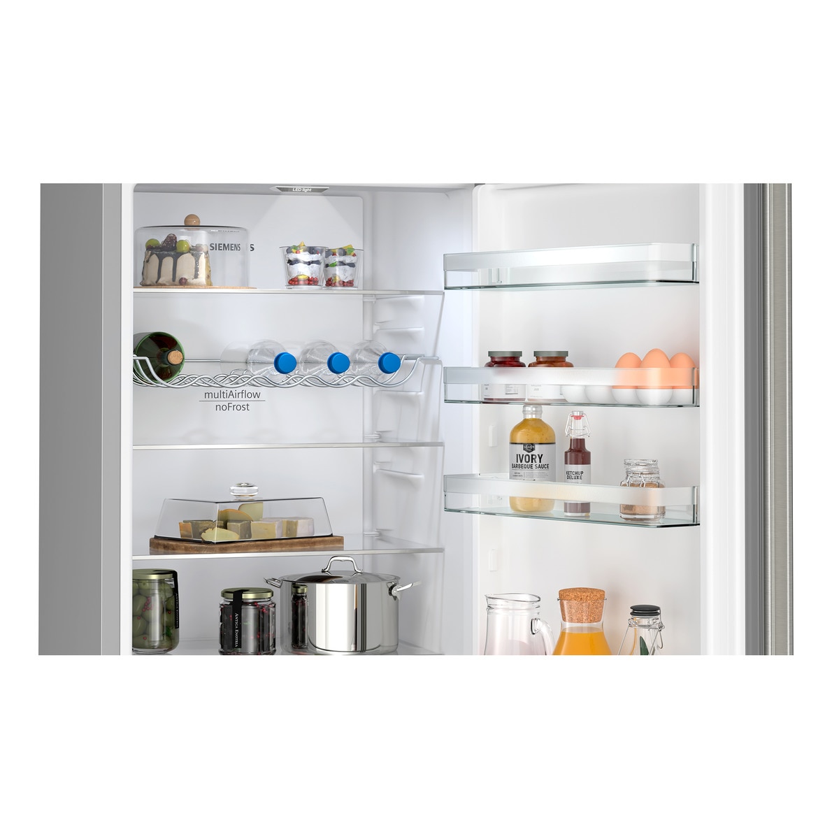 Frigorífico Combinado Siemens iQ300 KG39N2IAF No Frost com hyperFresh de 203 cm - Inox-easyclean Inox-5