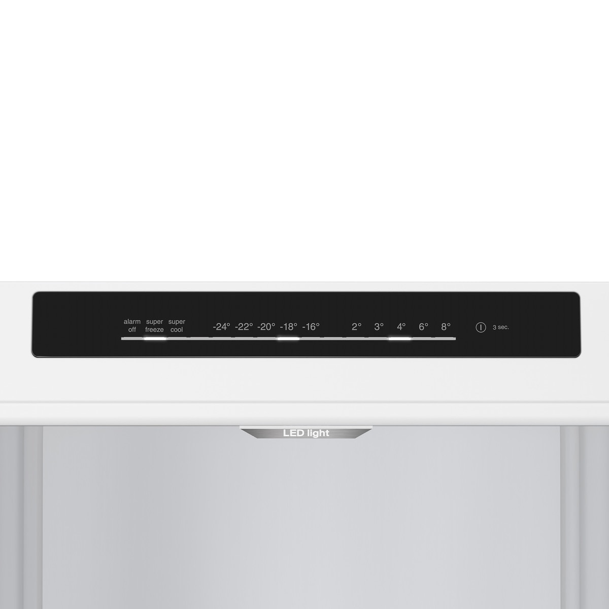 Frigorífico Combinado Siemens iQ300 KG39N2IAF No Frost com hyperFresh de 203 cm - Inox-easyclean Inox-3