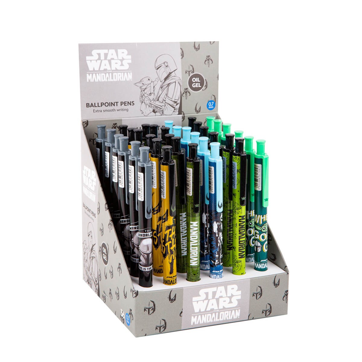 Bolígrafo gel Star Wars Mandalorian Coolpack Surtido-2
