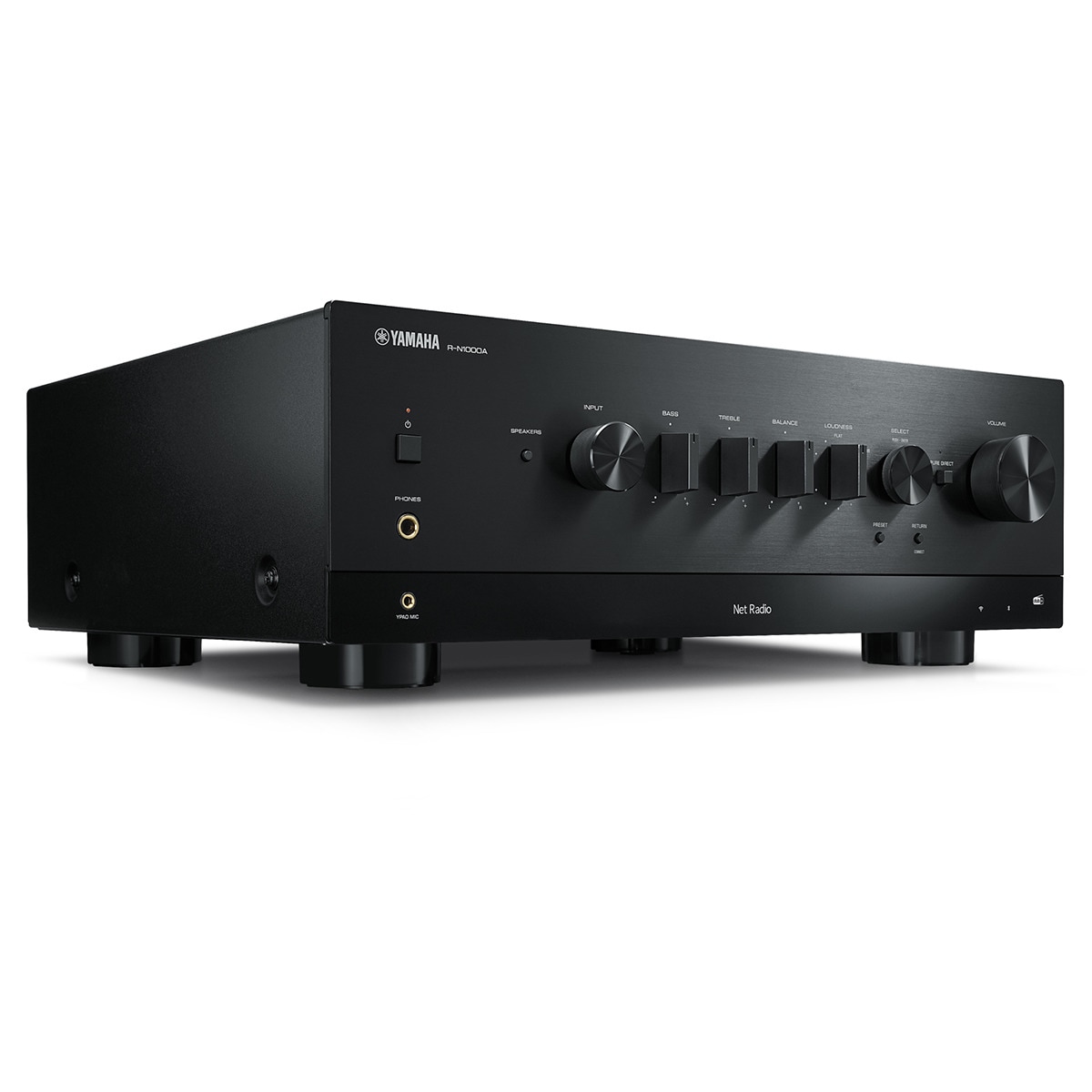 Receptor estéreo en Red Yamaha MusicCast R-N1000 Negro-3