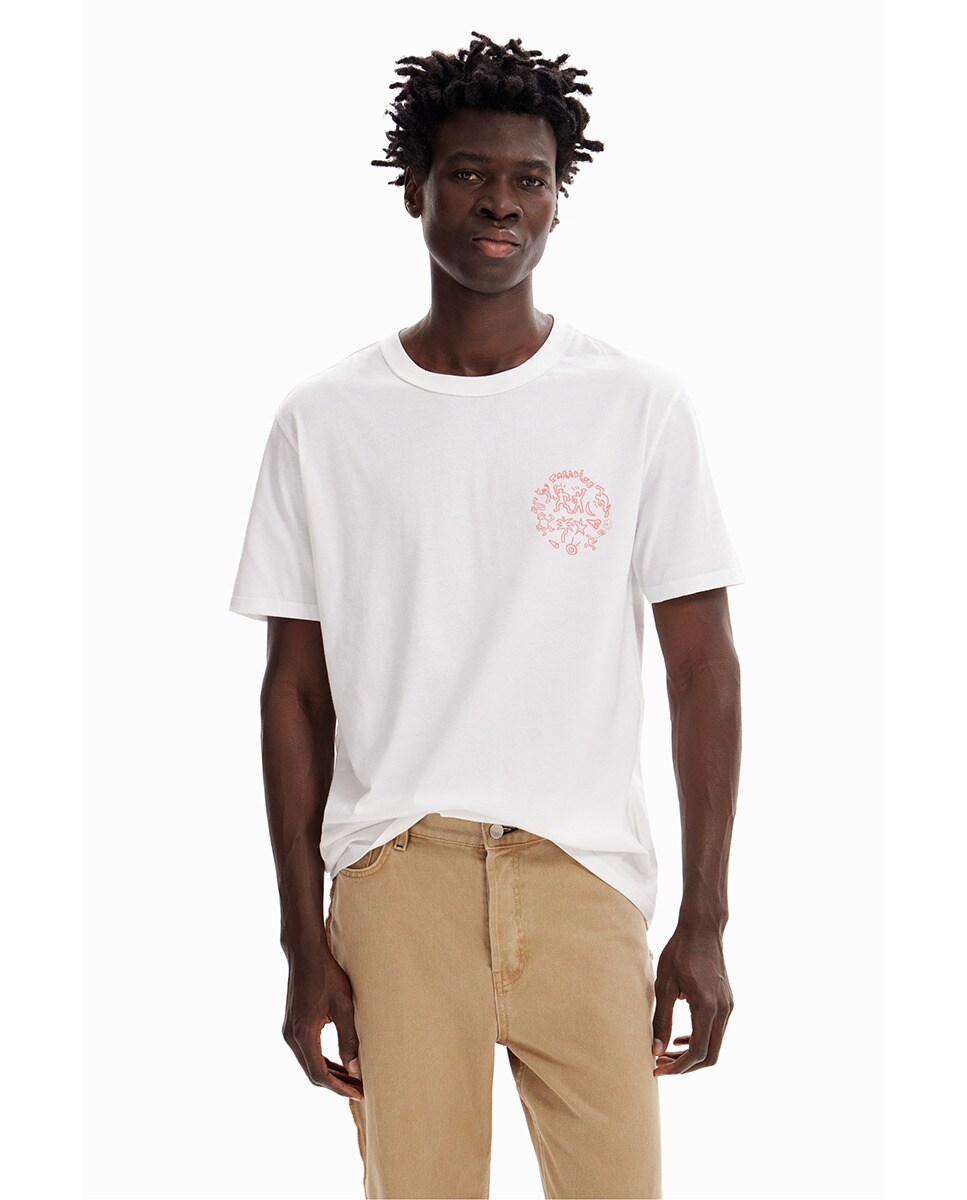 Tshirt manches courtes paradise