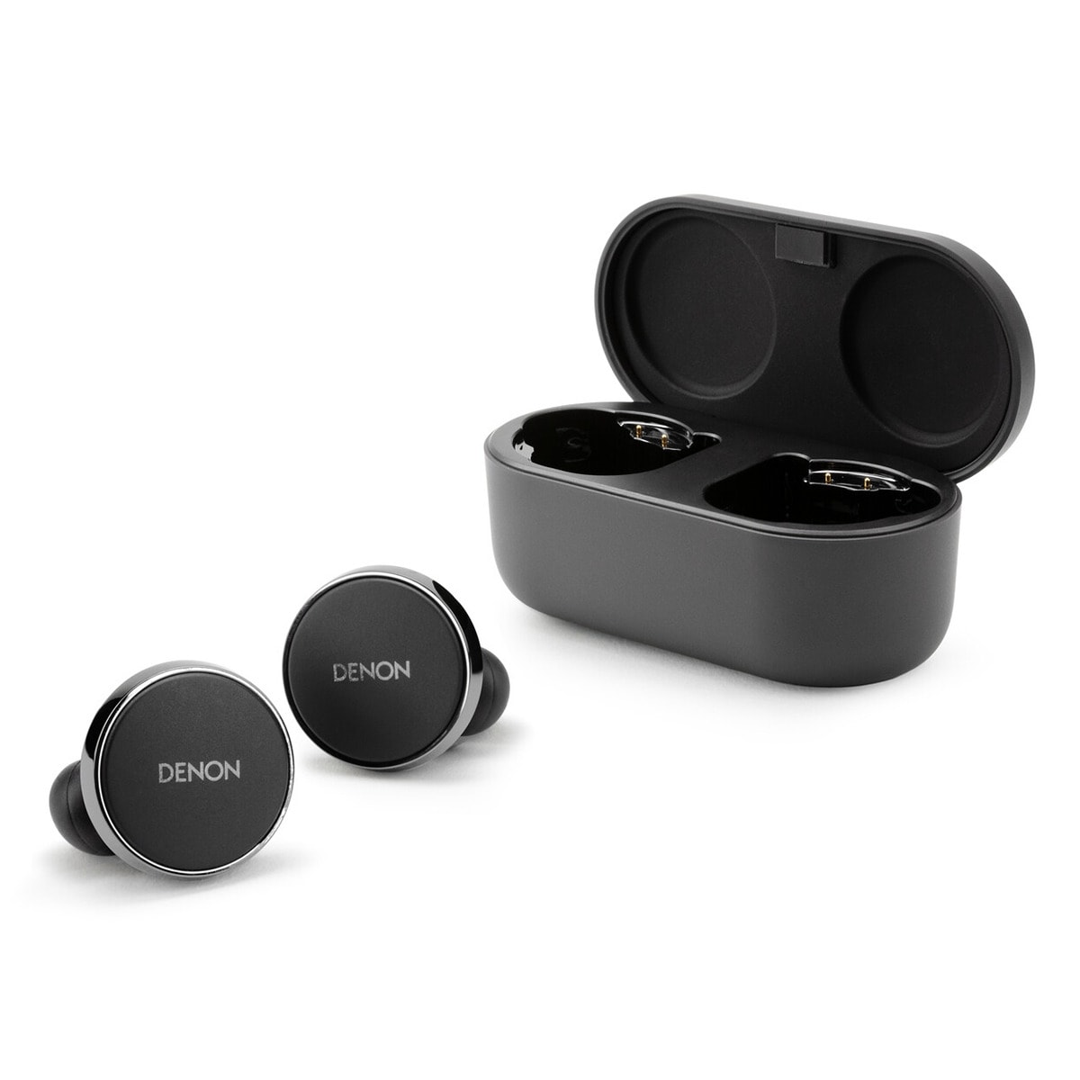 Auriculares True Wireless Denon PerL Pro con Bluetooth, cancelación activa de ruido adaptativa Negro-2