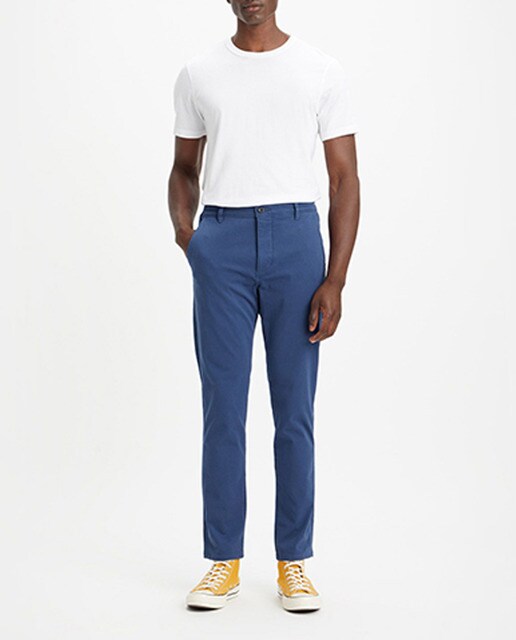 Imagen 0 de Chino de hombre Supreme Flex Skinny azul