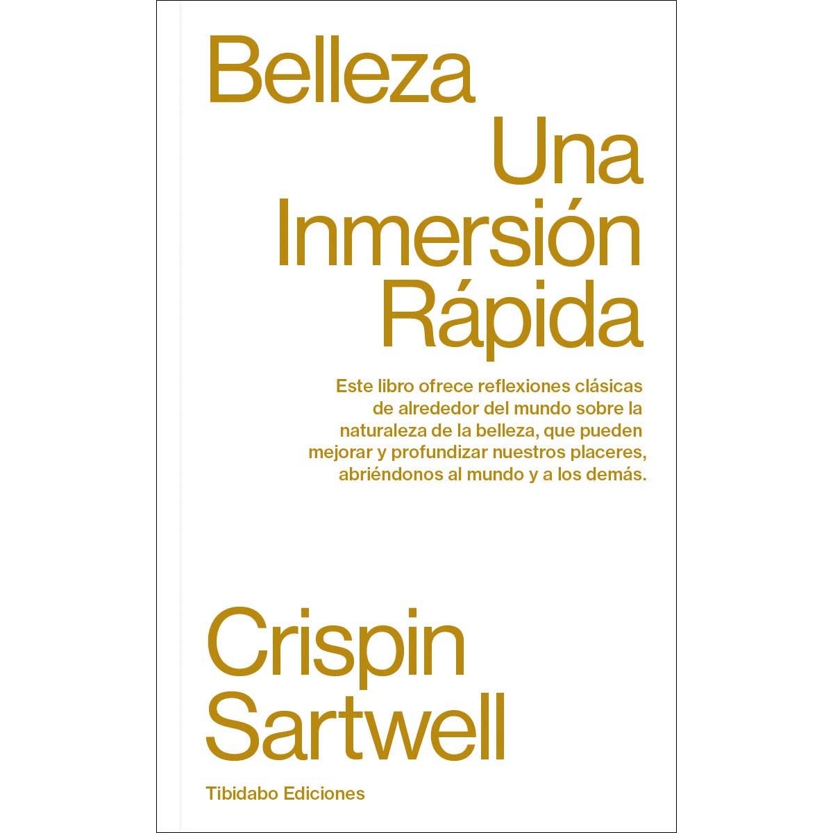 Belleza: Una Inmersión Rápida (Capa mole com abas) 1