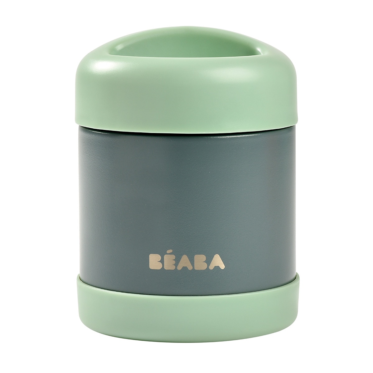 Termo inox isotérmico Béaba Thermo-portion 300ml Verde claro-2