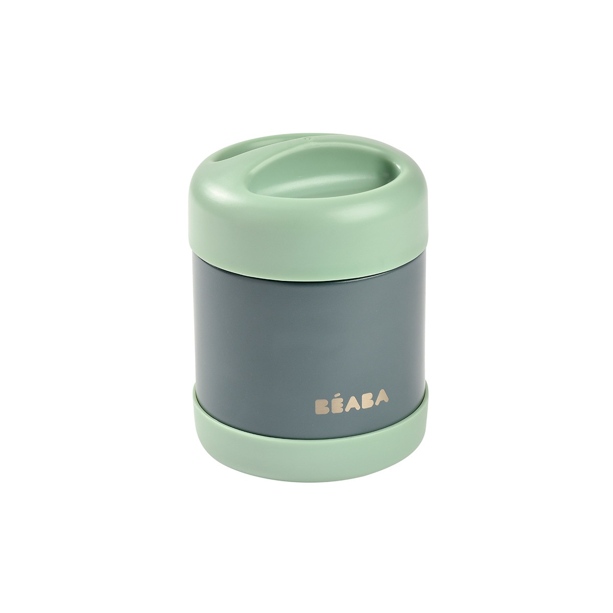 Termo inox isotérmico Béaba Thermo-portion 300ml Verde claro-1