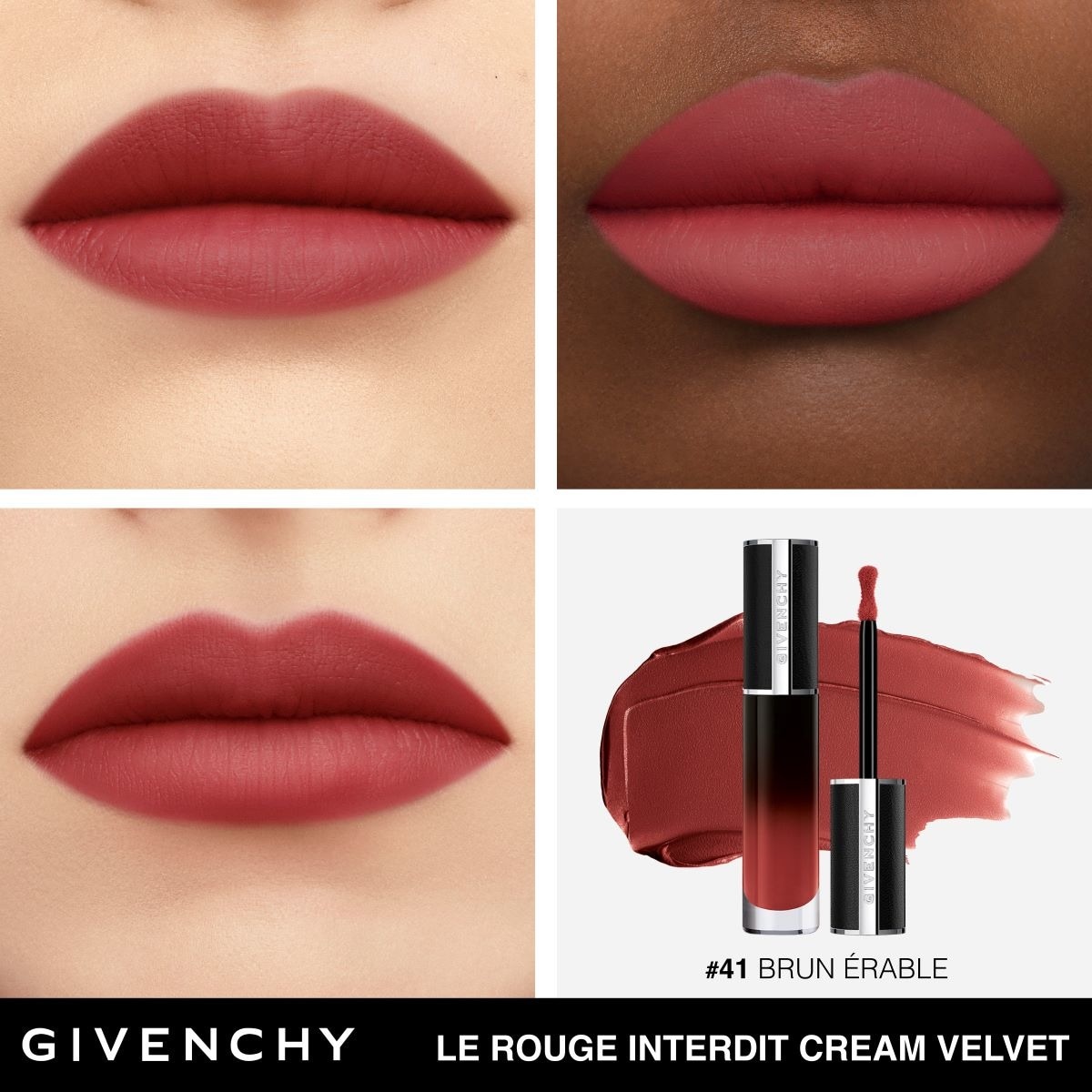 Batom Le Rouge Cream Velvet - 6,5 ml 41 Brun Erable-3