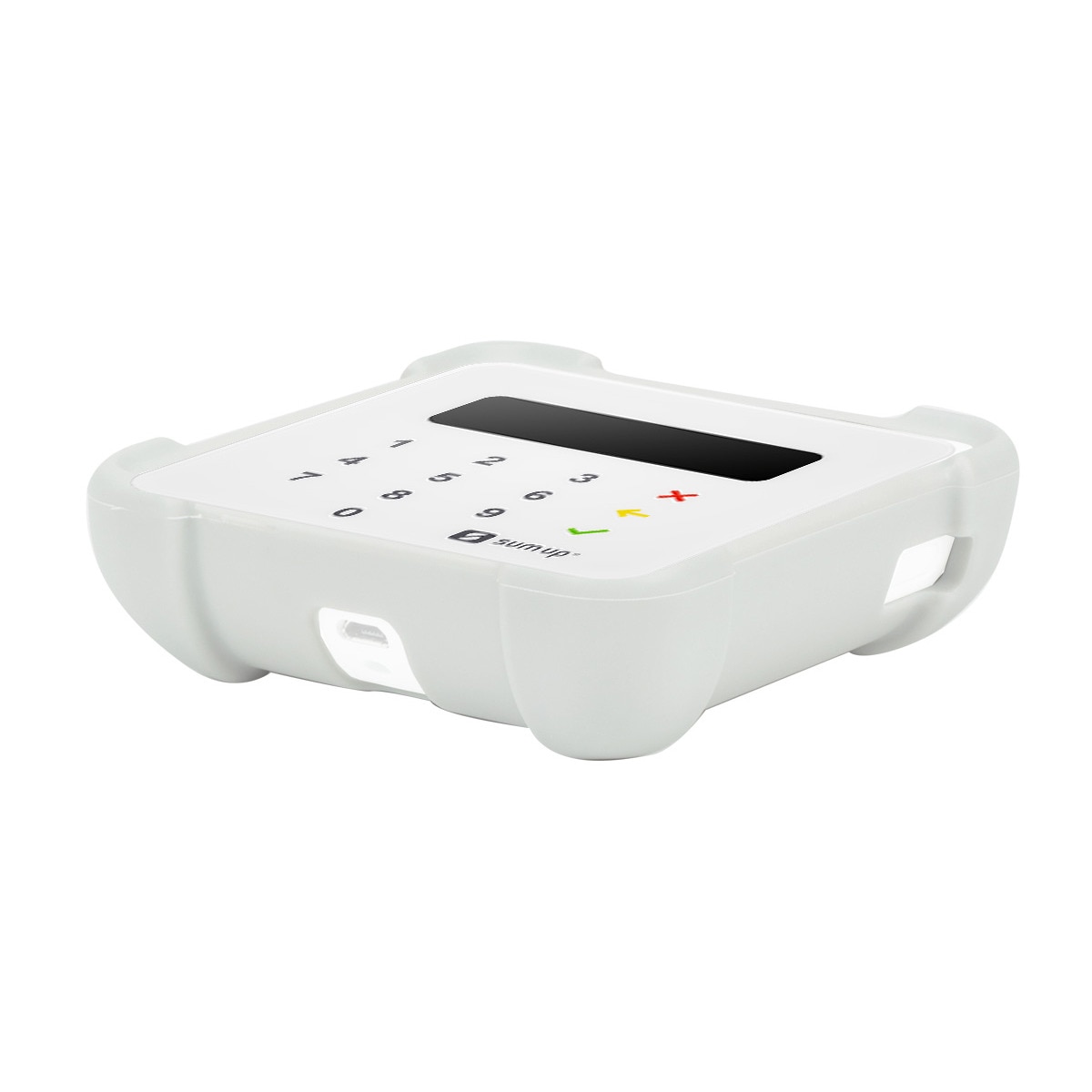 Carcasa gris claro Mobilis para datáfono SumUp Air 3