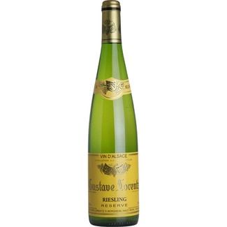 vino blanco riesling reserva AOC Alsacia de Francia botella 75 cl - Gustave Lorentz