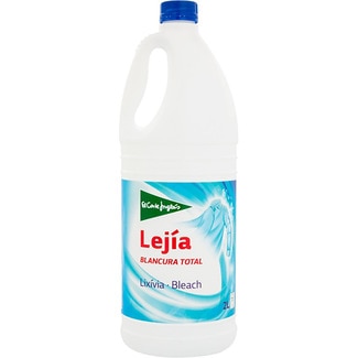 lejía blancura total para lavadora botella 2 l - El Corte Ingles