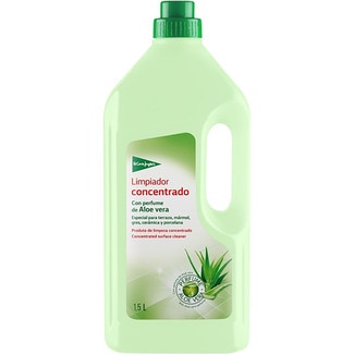 limpiador concentrado con aloe vera especial para terrazo mármol gres cerámica y porcelana botella 1,5 l - El Corte Ingles