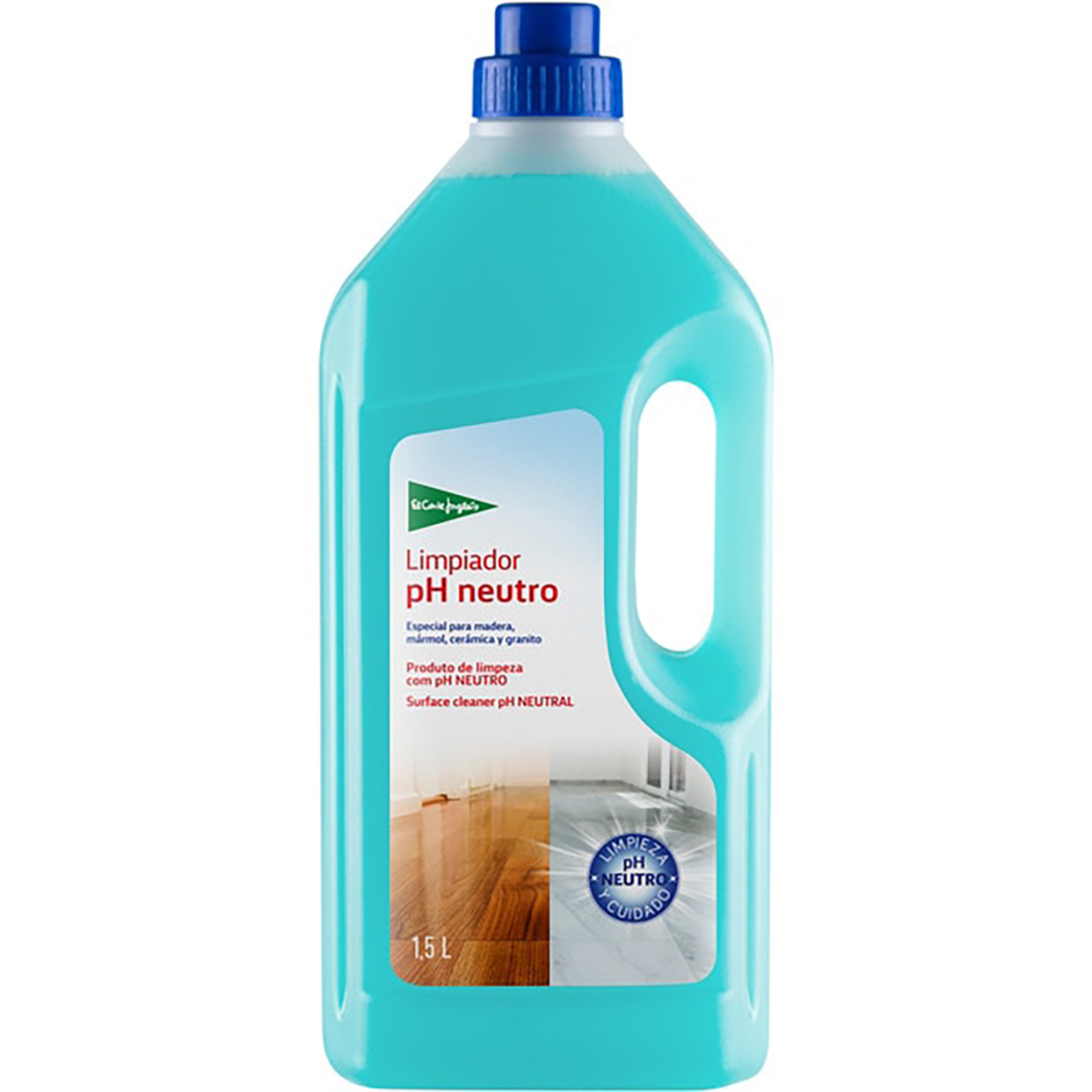 limpiador pH neutro especial madera mármol cerámica y granito botella 1,5 l