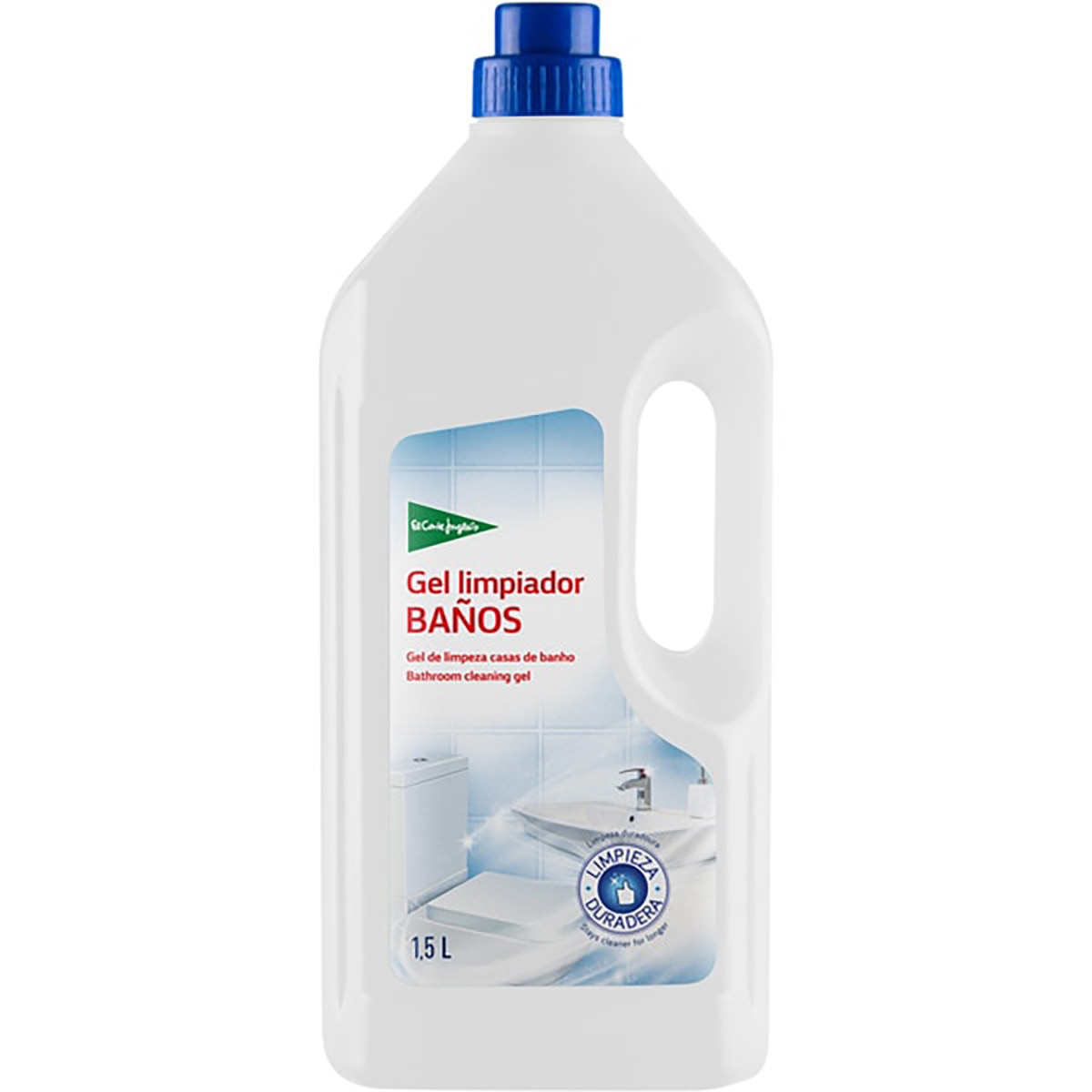 gel limpiador de baño botella 1,5 l