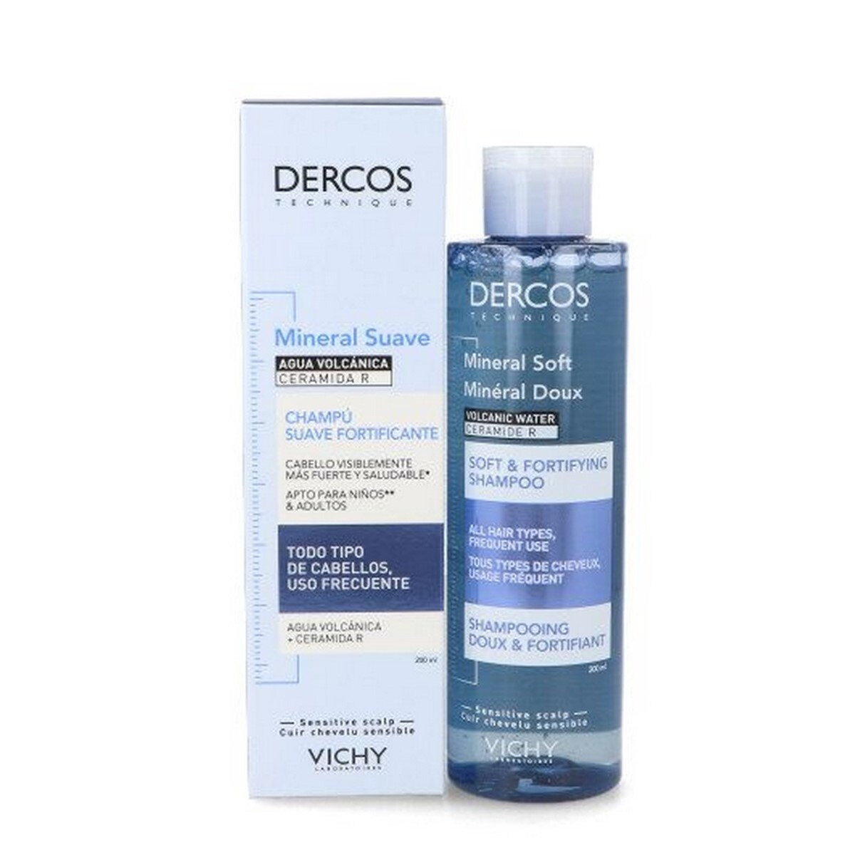 Champô Mineral Vichy Dercos - 200 ml 1