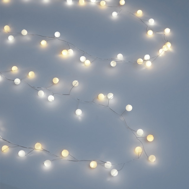 Imagen 0 de Guirnalda Bolas con 80 luces LED Navidad El Corte Inglés