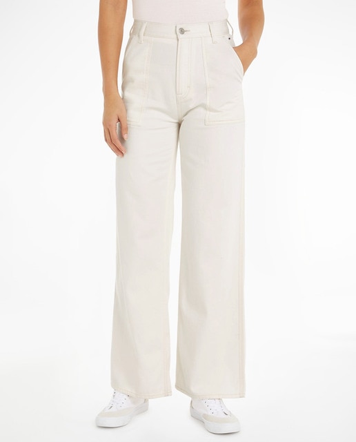 Imagen 0 de Pantalón de mujer Claire de tiro alto y wide leg