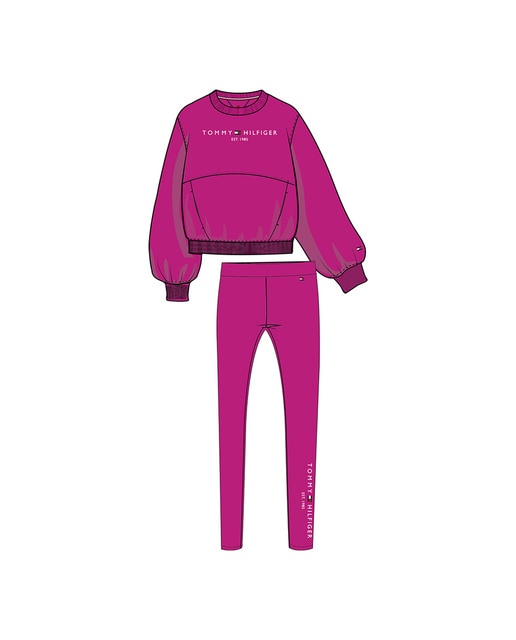 Imagen 0 de Conjunto deportivo de niña sudadera y legging
