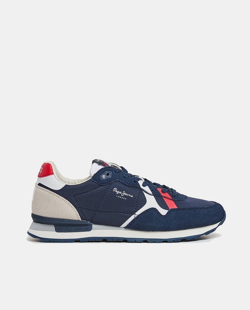 Imagen 0 de Zapatillas Brit Road de hombre tipo running bajas con cordones