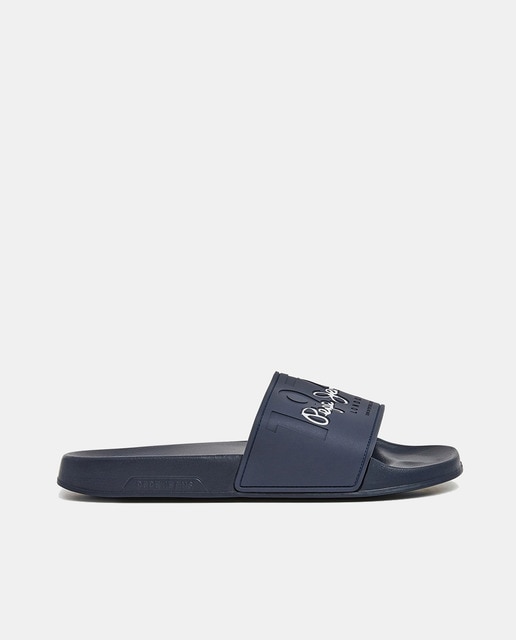 Imagen 0 de Chanclas Slider Young de hombre tipo pala con logotipo