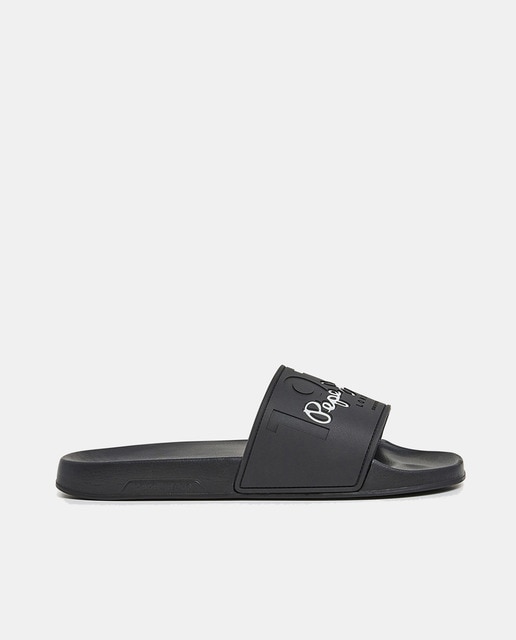 Imagen 0 de Chanclas Slider Young de hombre tipo pala con logotipo