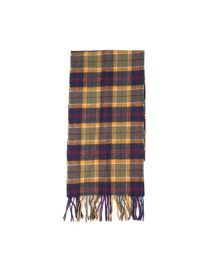 Imagen 0 de Bufanda de hombre de lana con flecos