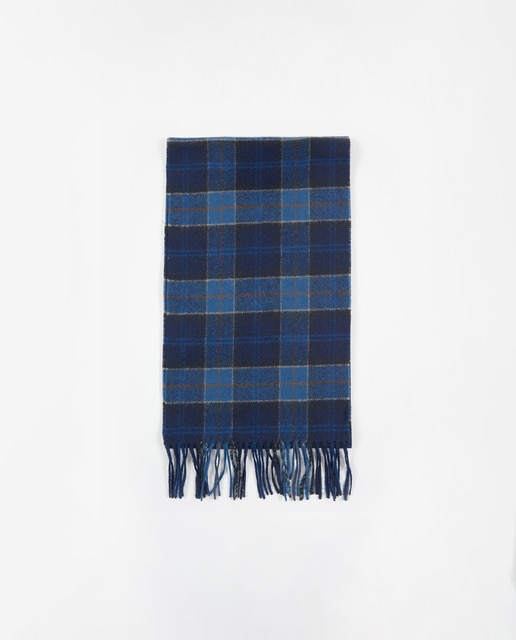 Imagen 0 de Bufanda de hombre de lana con diseño de cuadros