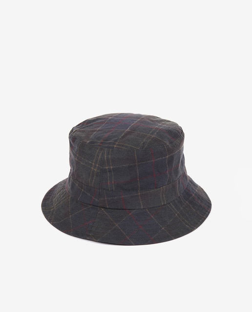 Imagen 0 de Sombrero de hombre de algodón con detalle de parche de la marca