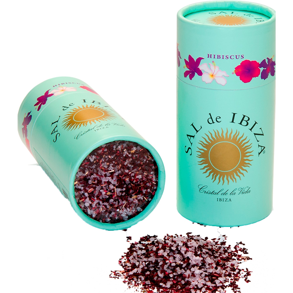 Granito Sal de Mesa com Hibiscus embalagem 90 g