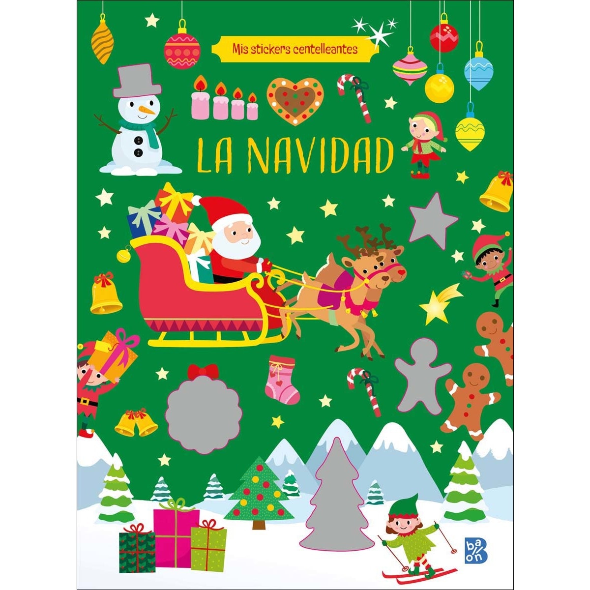 Imagem 0 de MIS STICKERS CENTELLEANTES - LA NAVIDAD (Capa mole)