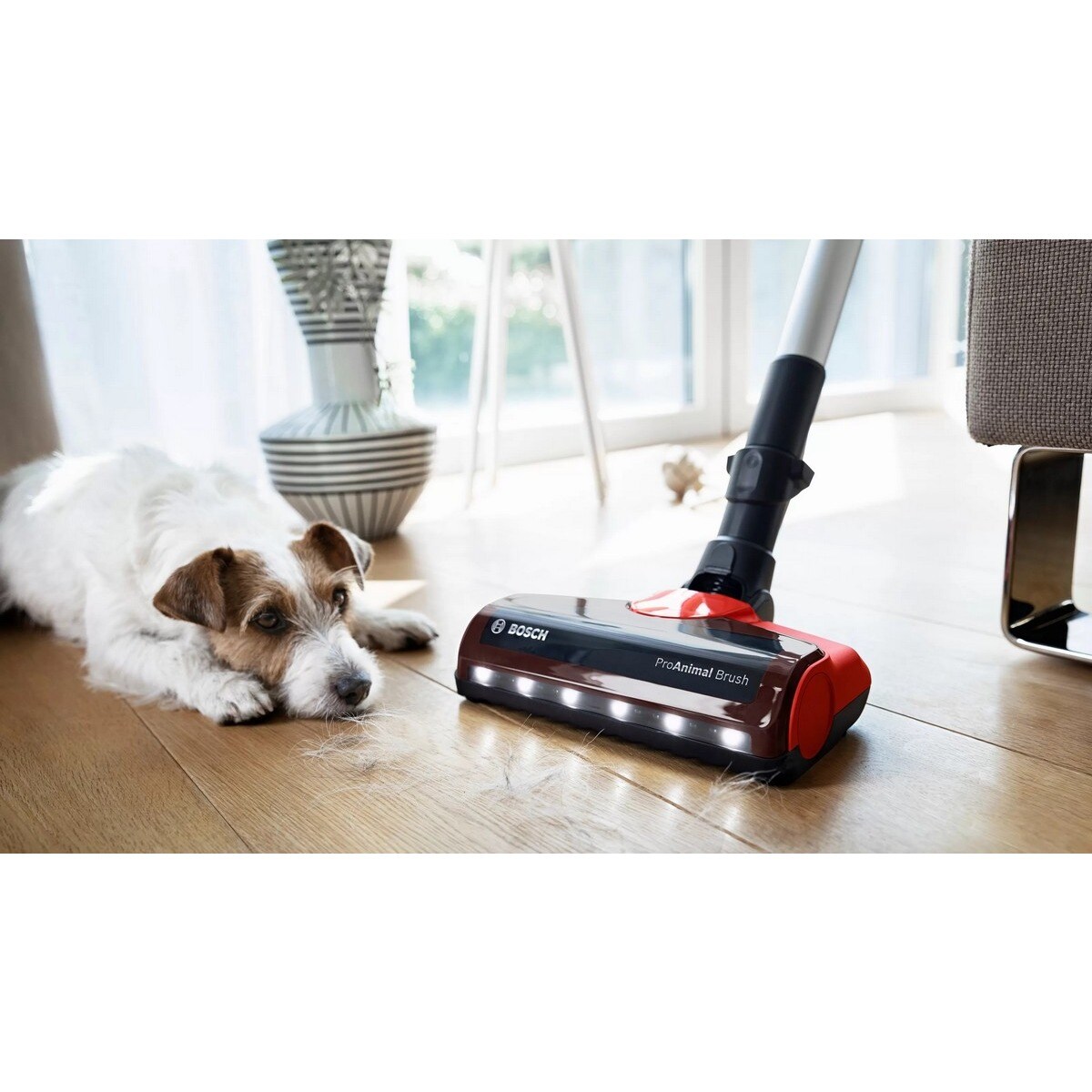 Aspirador Vertical Bosch BBS711ANM Unlimited 7 ProAnimal Recarregável de 18 V - Autonomia 40 min - Vermelho Vermelho-2