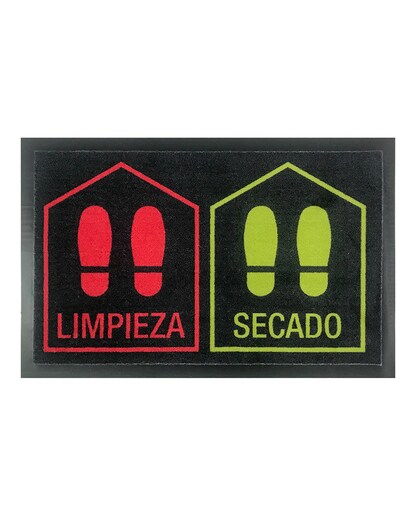 Imagen 0 de Felpudo desinfectante horizontal Limpieza y Secado Dintex