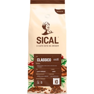 Café Torrado em Grão Lote Clássico Intensidade 9 embalagem 1 kg - Sical