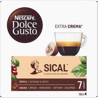 Sical Café Expresso 16 cápsulas embalagem 16 cápsulas - Nescafé Dolce Gusto