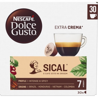 Café Sical Intensidade 7 embalagem 30 cápsulas - Nescafé Dolce Gusto