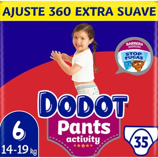 Pants Activity T6 embalagem 35 - Dodot