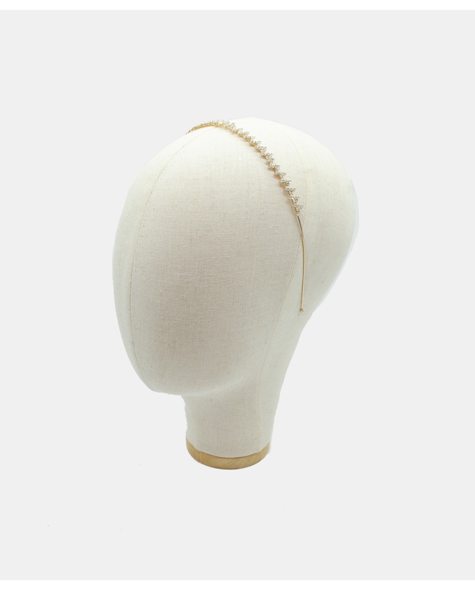 Bandolete com Chevron - Dourado Ouro-5